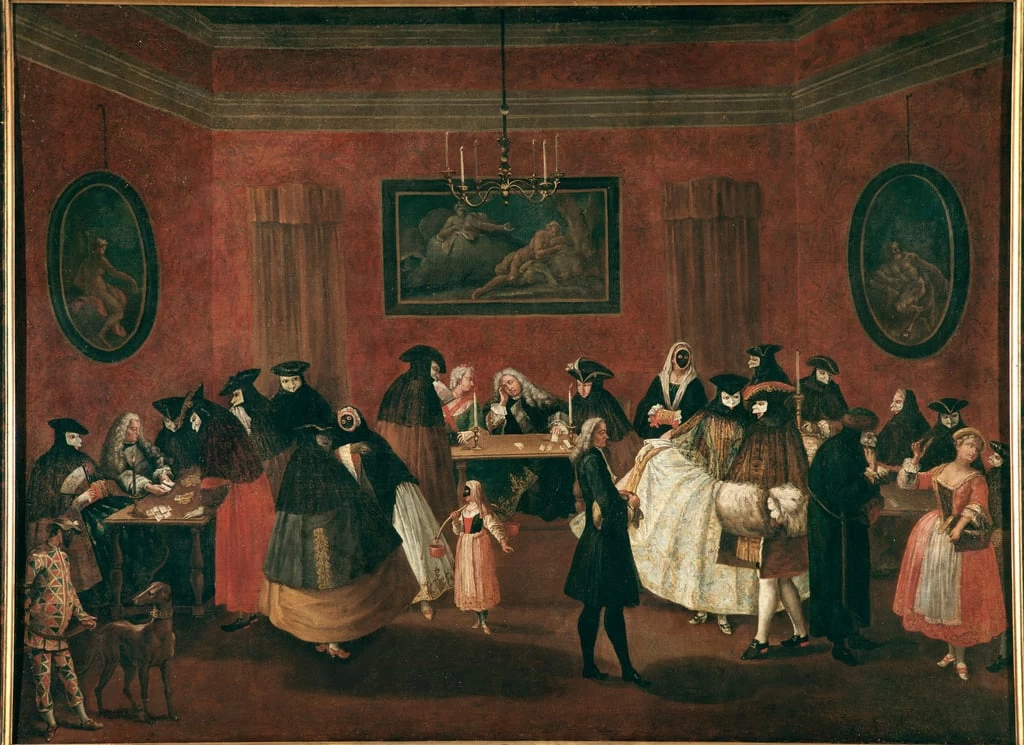 Il ridotto - Ca' Rezzonico, Museo del Settecento, Venezia